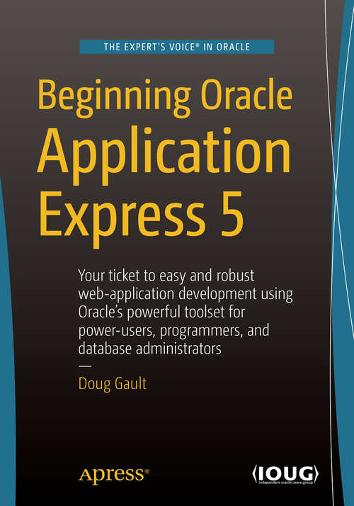 Book cover of Beginning Oracle Application Express 5