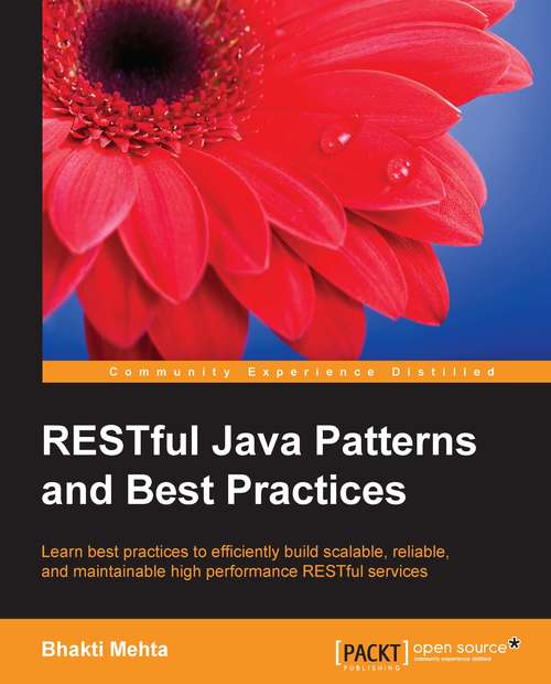 Book cover of RESTful Java Patterns and Best Practices