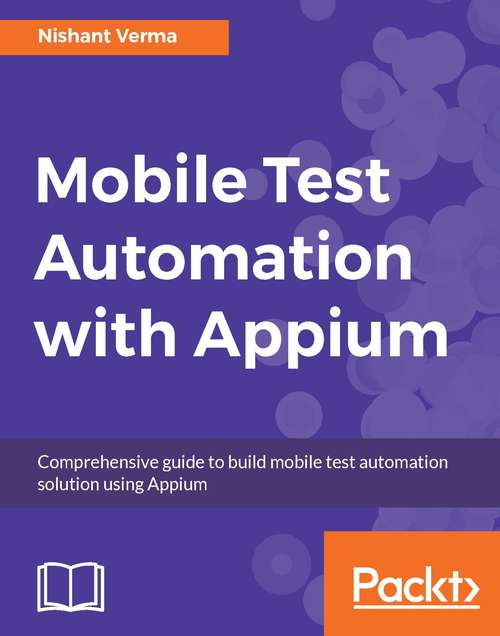 Book cover of Mobile Test Automation with Appium