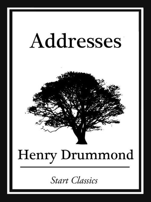 Book cover of Addresses