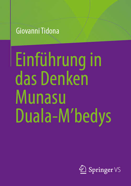 Book cover of Einführung in das Denken Munasu Duala-Mʼbedys