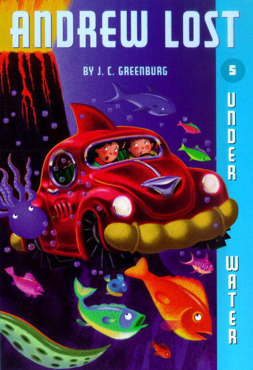 Book cover of Andrew Lost 5: Under Water