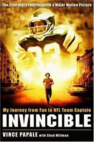 Book cover of Invincible: My Journey from Fan to NFL Team Captain