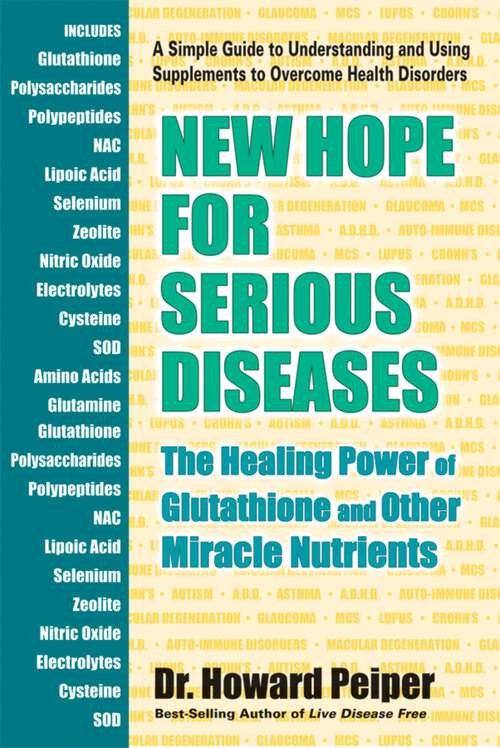 Book cover of New Hope for Serious Diseases