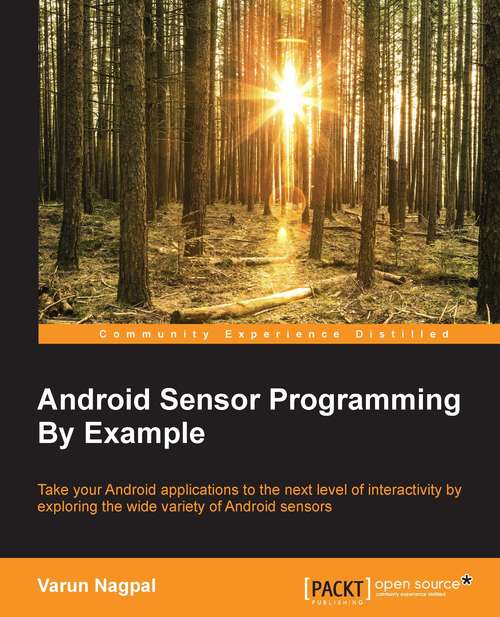 Book cover of Android Sensor Programming By Example