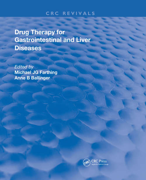 Drug Therapy for Gastrointestinal Disease