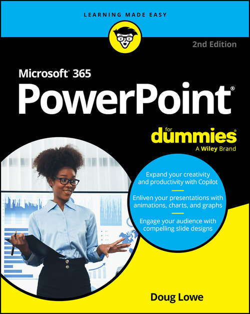 Book cover of Microsoft 365 PowerPoint For Dummies