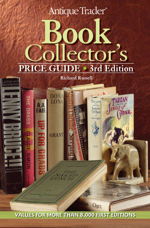 Book cover of Antique Trader® Book Collector's: Price Guide 3rd Edition