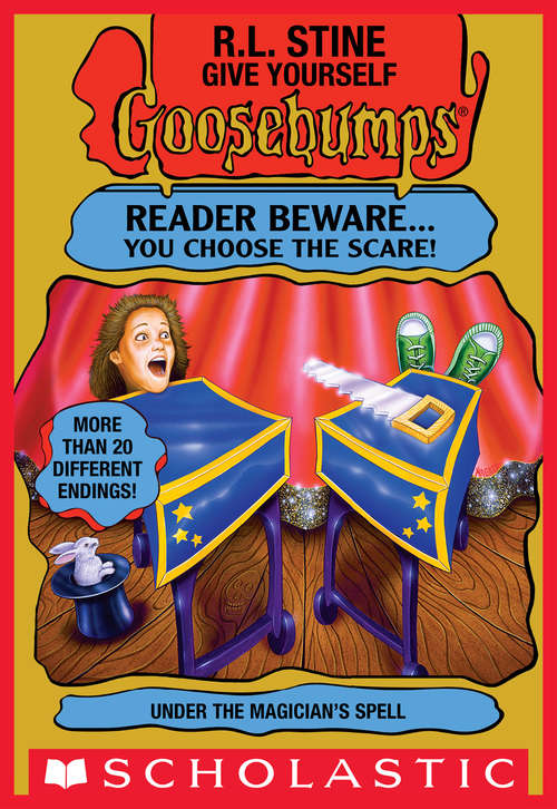 Book cover of Give Yourself Goosebumps: Under the Magician's Spell