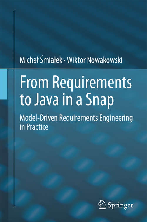 Book cover of From Requirements to Java in a Snap