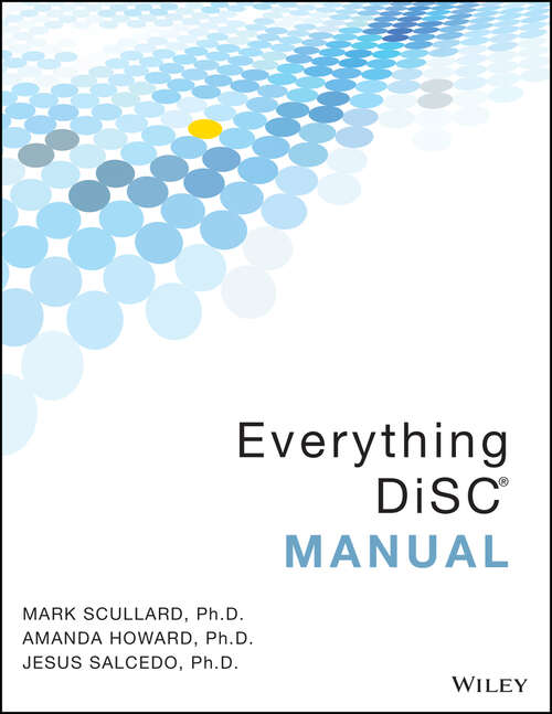Book cover of Everything DiSC Manual