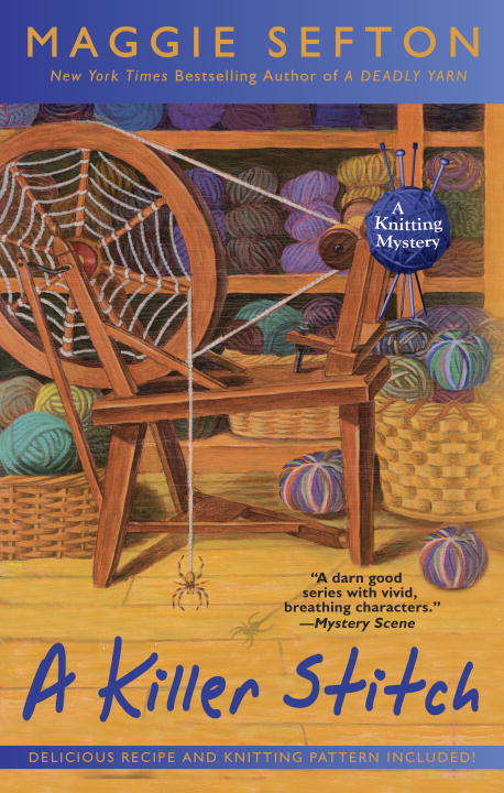 Book cover of A Killer Stitch (A Knitting Mystery #4)