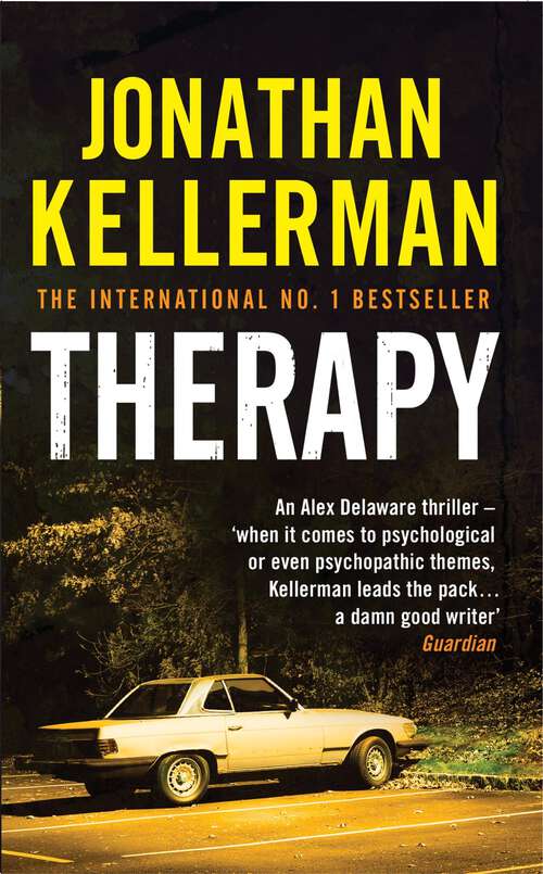 Book cover of Therapy: A compulsive psychological thriller (Alex Delaware #18)