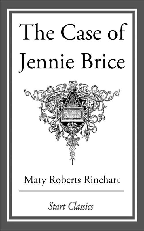 Book cover of The Case of Jennie Brice