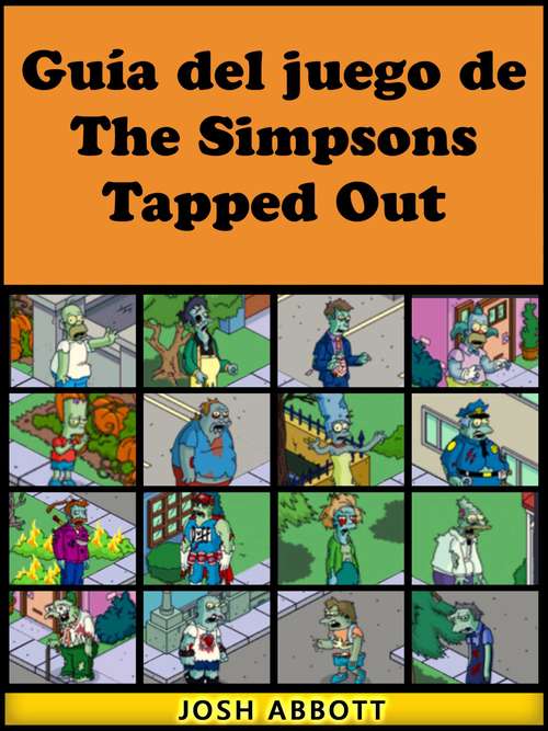 Book cover of Guía del juego de The Simpsons Tapped Out