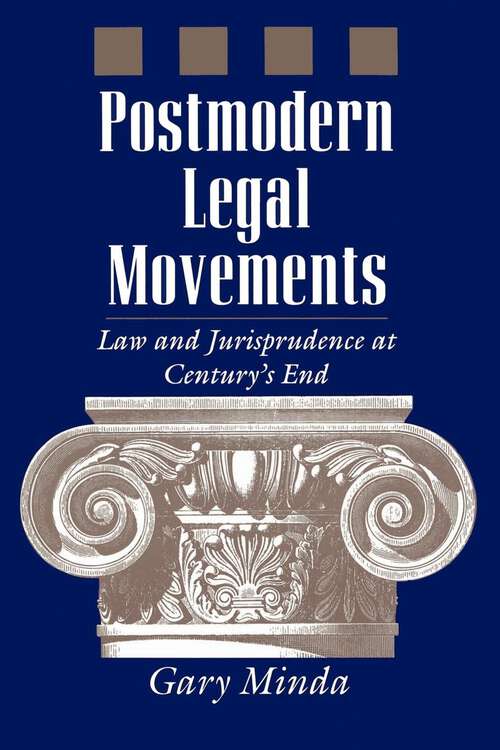 Book cover of Postmodern Legal Movements