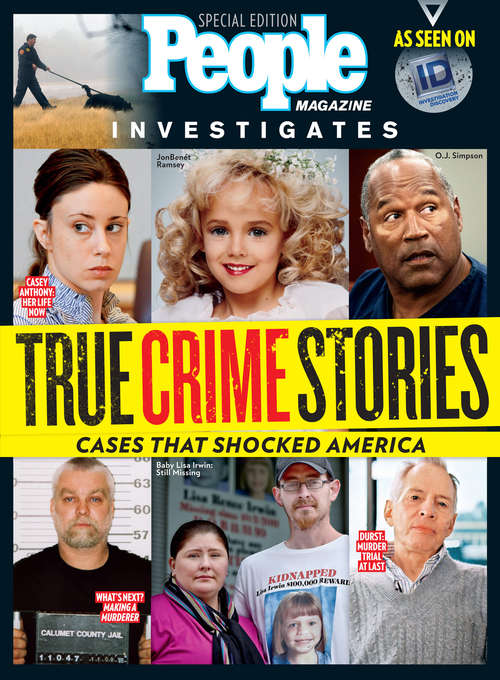 Book cover of PEOPLE True Crimes: Cases That Shocked America