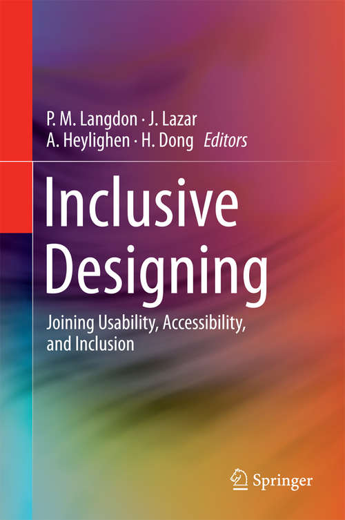 Book cover of Inclusive Designing