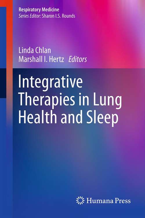 Book cover of Integrative Therapies in Lung Health and Sleep