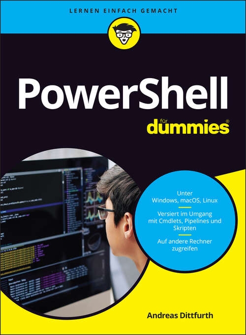 Book cover of PowerShell Core für Dummies (Für Dummies)