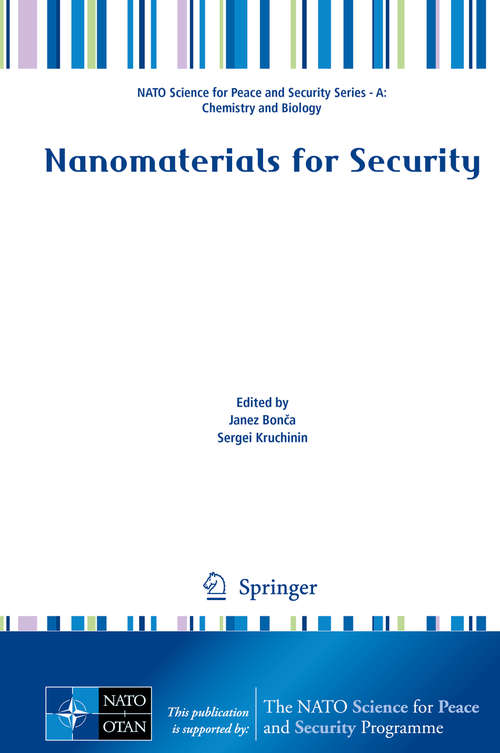 Book cover of Nanomaterials for Security
