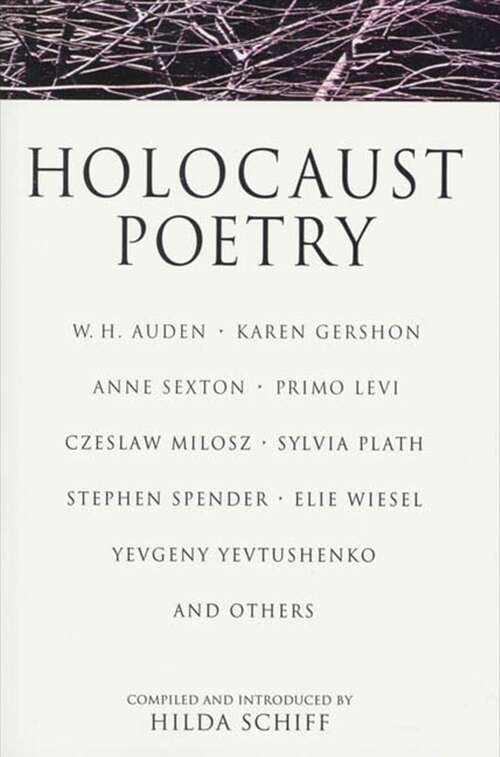 Book cover of Holocaust Poetry
