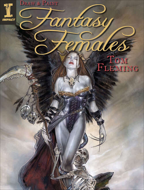 Book cover of Draw & Paint Fantasy Females