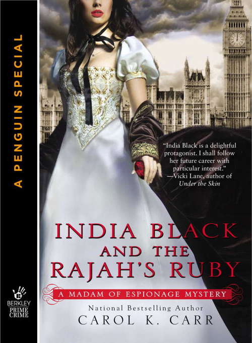 Book cover of India Black and the Rajah's Ruby