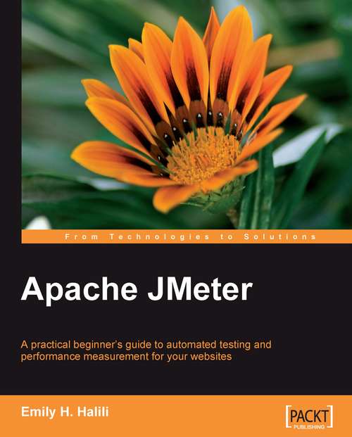 Book cover of Apache JMeter