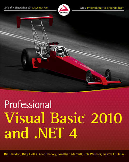 Professional Visual Basic® 2010 and .NET 4
