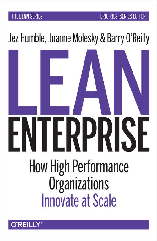 Book cover of Lean Enterprise