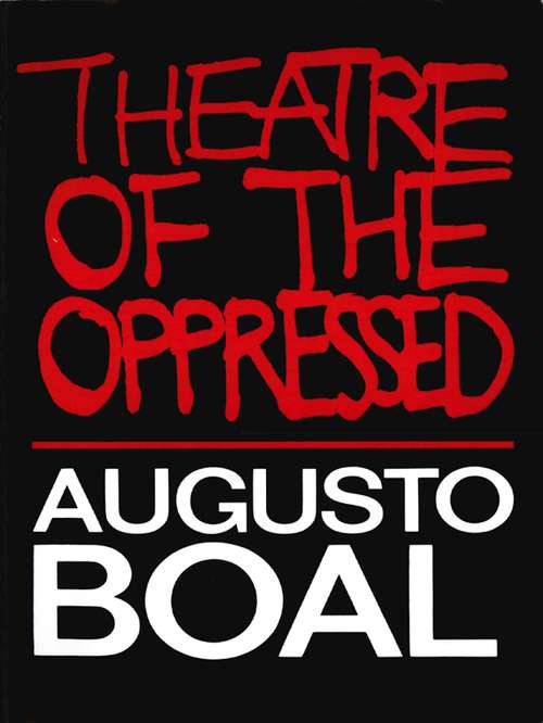 Book cover of Theatre of the Oppressed