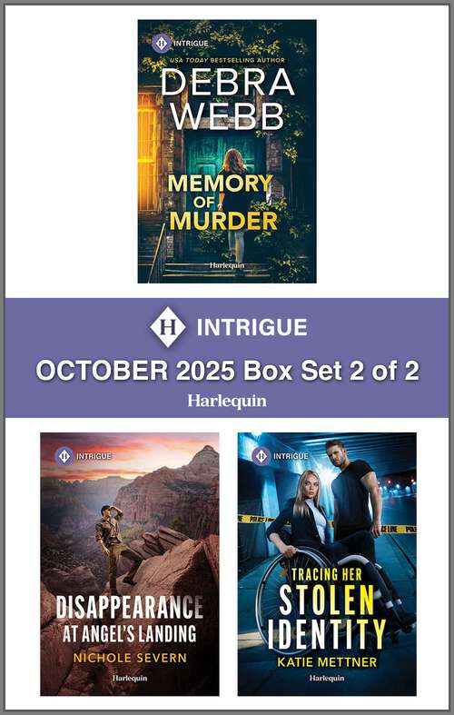 Book cover of Harlequin Intrigue October 2025 - Box Set 2 of 2 (Original)