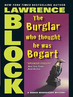 Book cover of The Burglar Who Thought He Was Bogart