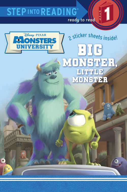 Book cover of Big Monster, Little Monster (Step into Reading)