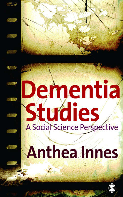 Book cover of Dementia Studies