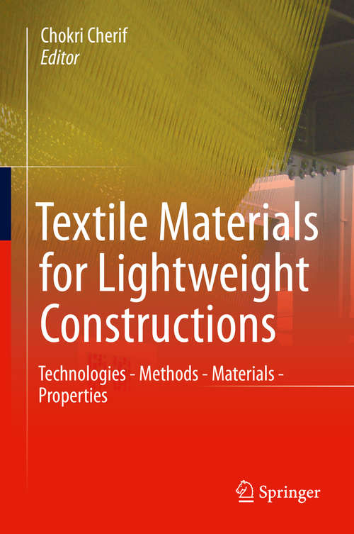 Book cover of Textile Materials for Lightweight Constructions