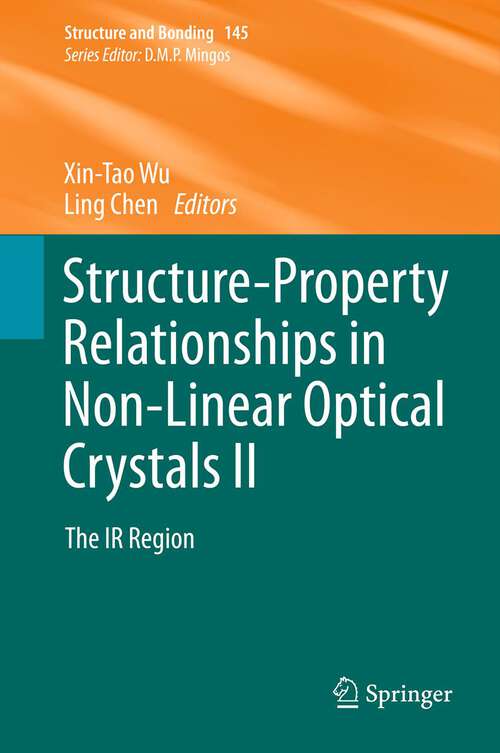 Book cover of Structure-Property Relationships in Non-Linear Optical Crystals II