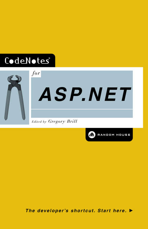 Book cover of CodeNotes for ASP.NET