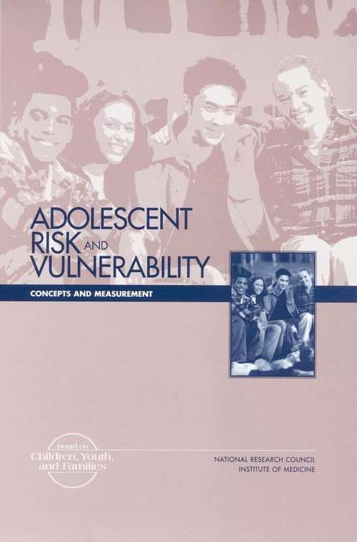 Adolescent Risk And Vulnerability: Concepts And Measurement