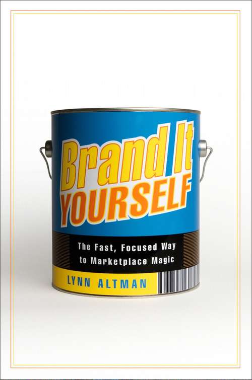 Book cover of Brand It Yourself