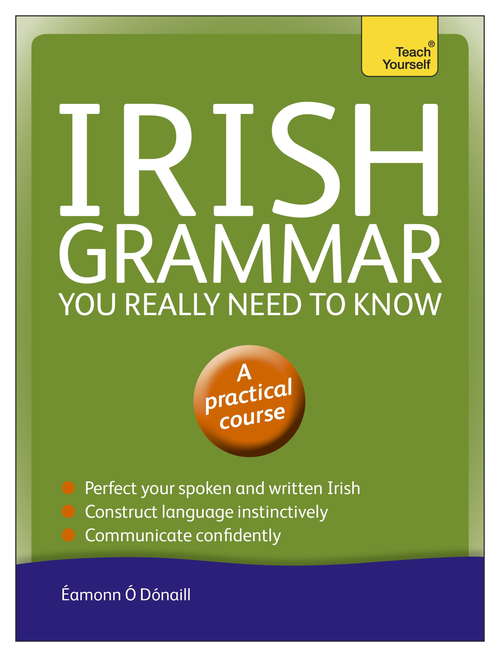 Book cover of Irish Grammar You Really Need to Know: Teach Yourself