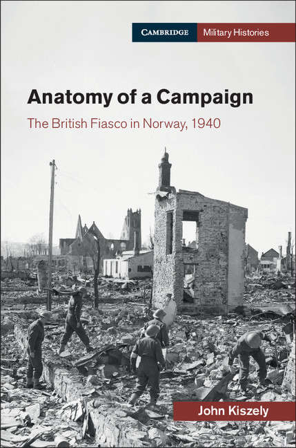 Book cover of Cambridge Military Histories: Anatomy of a Campaign