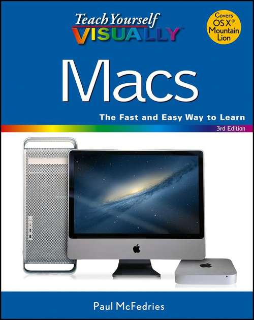 Book cover of Teach Yourself VISUALLY Macs