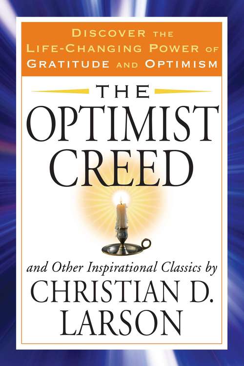 Book cover of The Optimist Creed