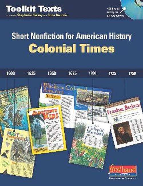 Book cover of Colonial Times: Short Nonfiction For American History