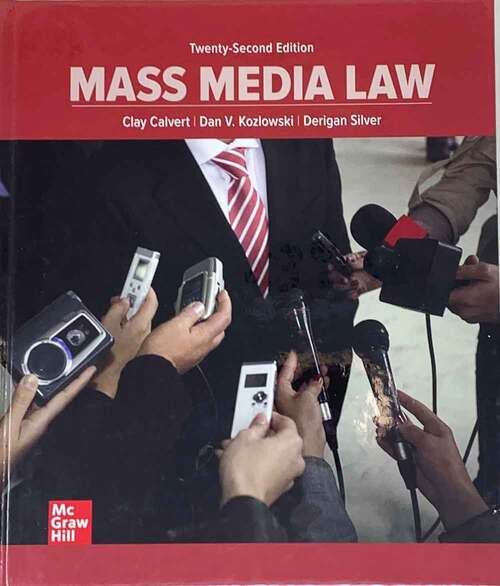 Book cover of Mass Media Law (22)