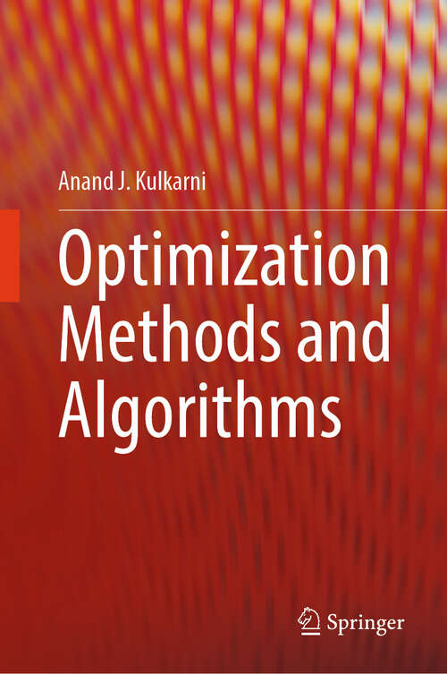 Book cover of Optimization Methods and Algorithms