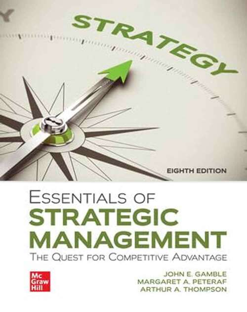 Book cover of Essentials of Strategic Management (Eighth Edition)