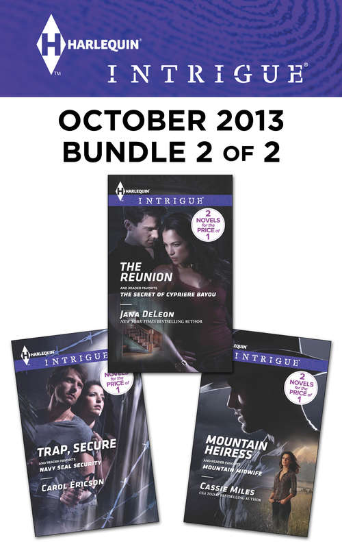 Book cover of Harlequin Intrigue October 2013 - Bundle 2 of 2